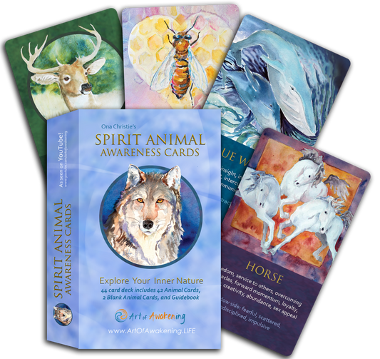 Spirit Animal Awareness Oracle Card Deck