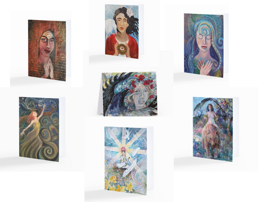 Goddess Notecards (8 pack assorted)